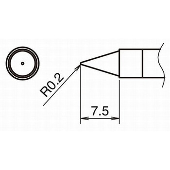 T39系列替换烙铁头HAKKO白光T39-DS52